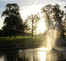 fountain in London
